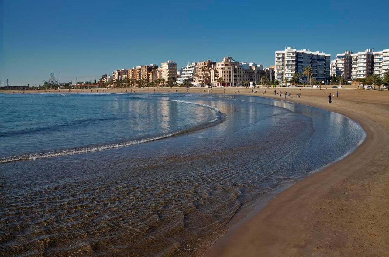 Piso Con Terraza Calle Islas Columbretes, Wifi Sagunto Exterior foto